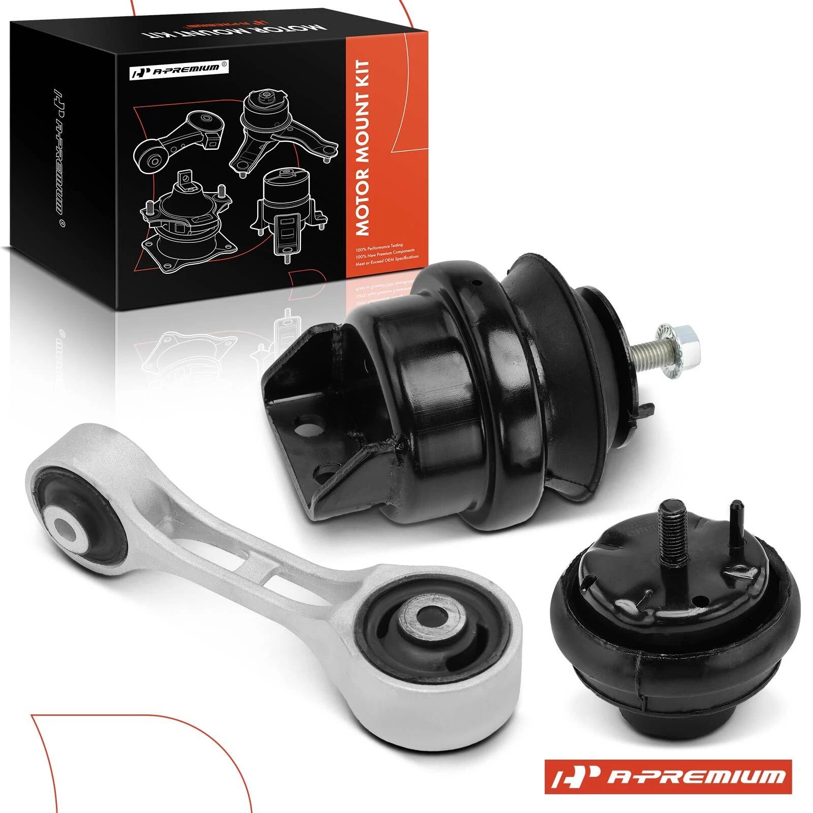 3X Engine Motor & Transmission Mount for Ford Taurus (2000–2003)