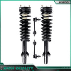 Front Strut Spring & Sway Bar Kit for Ford Fusion Mercury Milan (2006–2009)