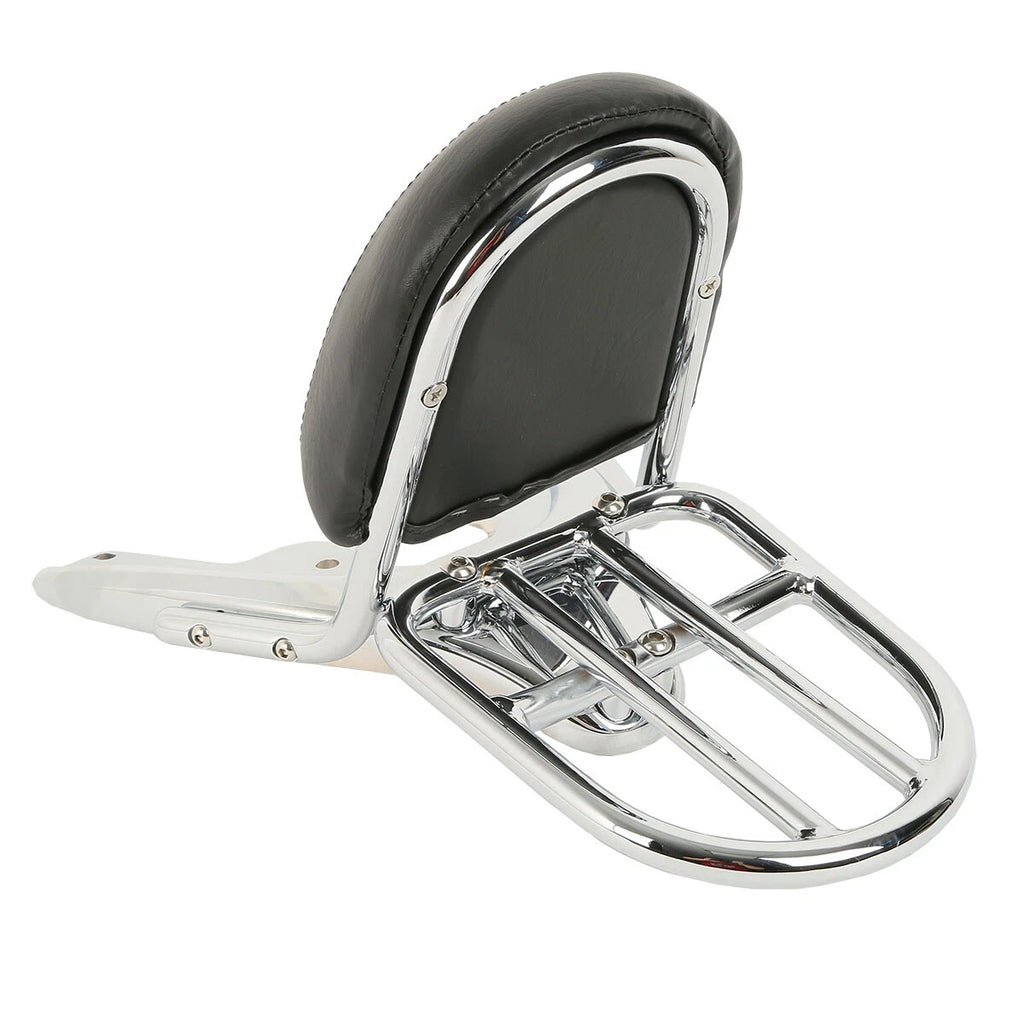 Sissy Bar Luggage Rack Baseplate for Harley V-Rod (2002–2006) Chrome