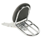 Sissy Bar Luggage Rack Baseplate for Harley V-Rod (2002–2006) Chrome