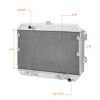 Full Aluminum 3-Row Performance Racing Radiator for Datsun 280Z (1975–1978)
