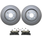 Front Brake Kit Set of 4 Rotors & Pads for Ford Explorer Taurus