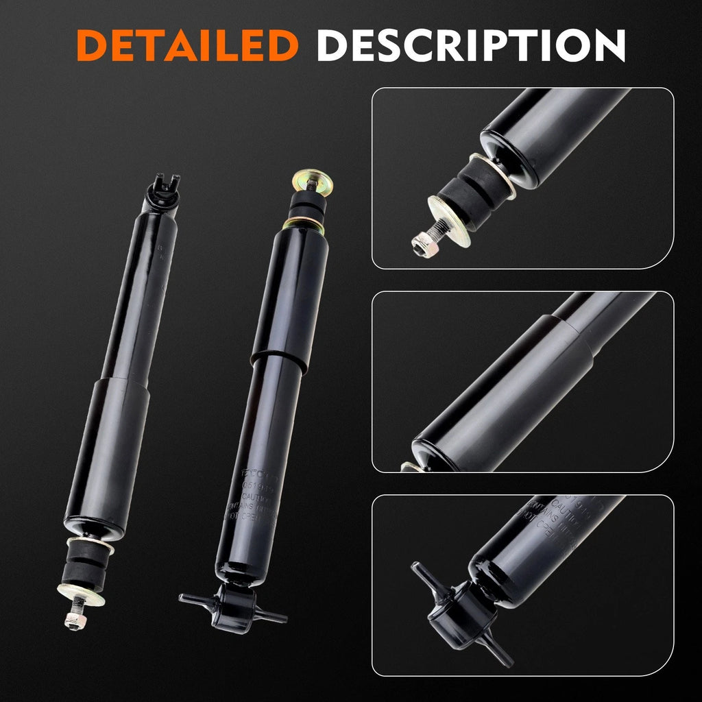 Front Rear Shock Suspension Assembly for Silverado GMC Sierra 1500 (2007-2018)