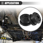 Set of 2 Transfer Case Linkage Bushings for Dodge Ram  52105555AA Rubber Black