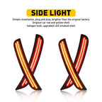 Set of 4 Smoked LED Side Marker Lights for Chrysler 300 (2015–2021)