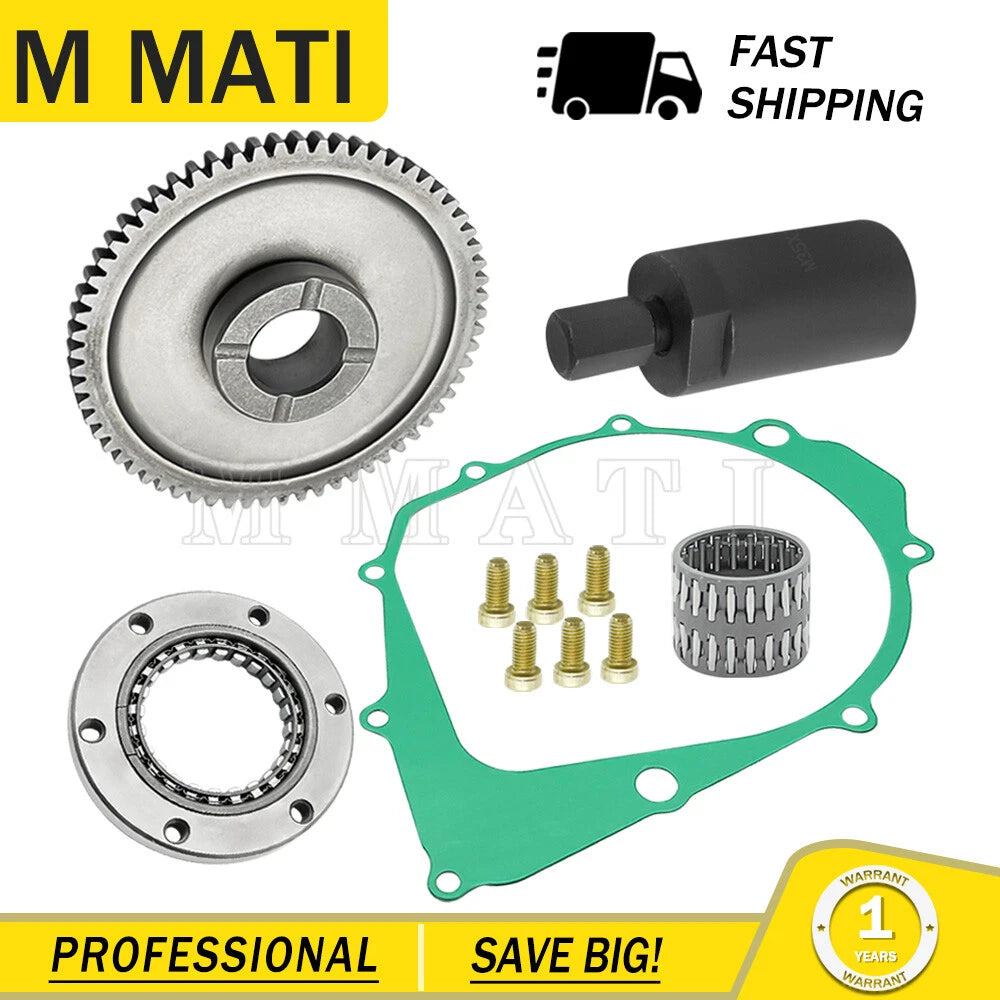Starter Clutch Kit & Flywheel Puller Tool for Yamaha Big Bear Raptor 350 (1990–2006)