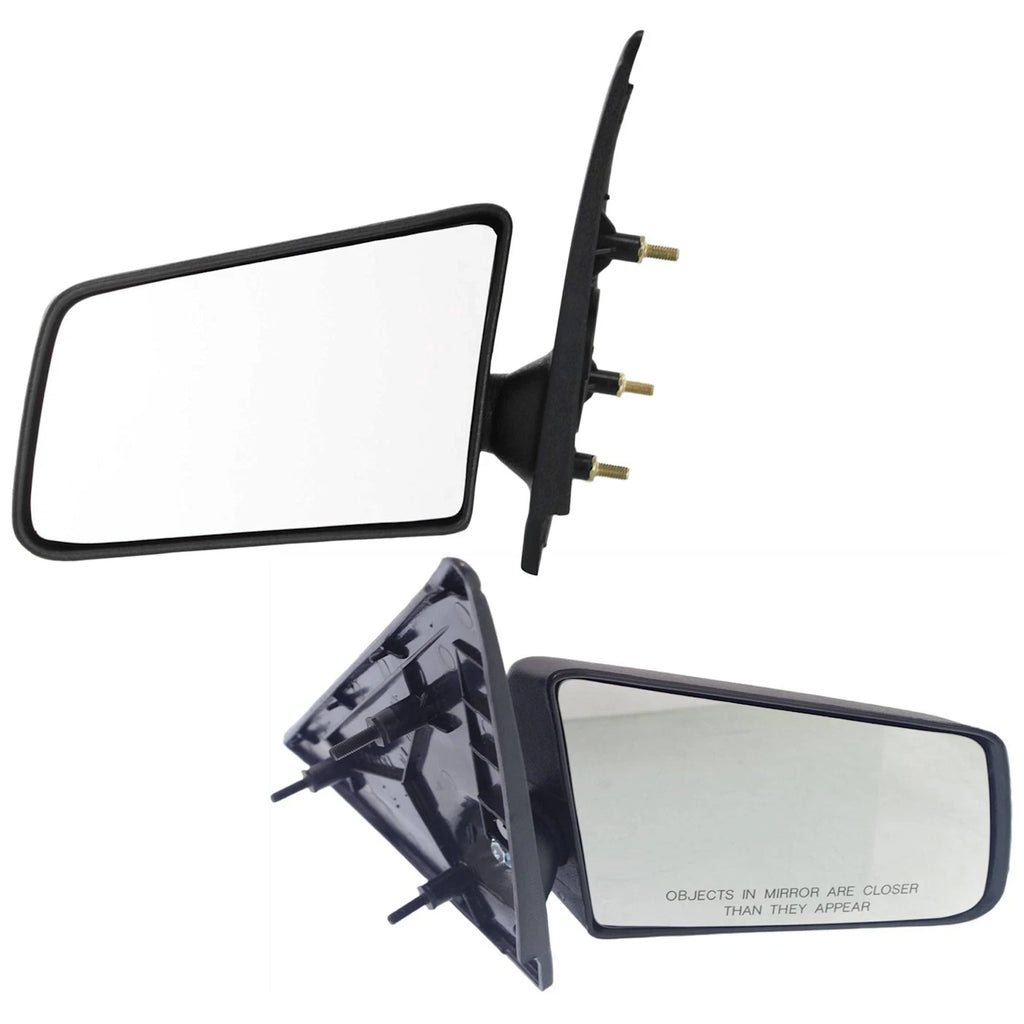 Set of 2 Mirrors for Chevy S10 Pickup, Olds Jimmy