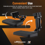 Black Step Mount for Ford F-250 F-350 (2017–2022) 75313-01A Aluminum
