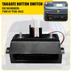 Tailgate Switch Assembly for Honda CR-V 2012–2016 (2.4L, ABS, Black)