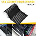 Carbon Fiber Door Sill Cover for Car (Universal Fit)