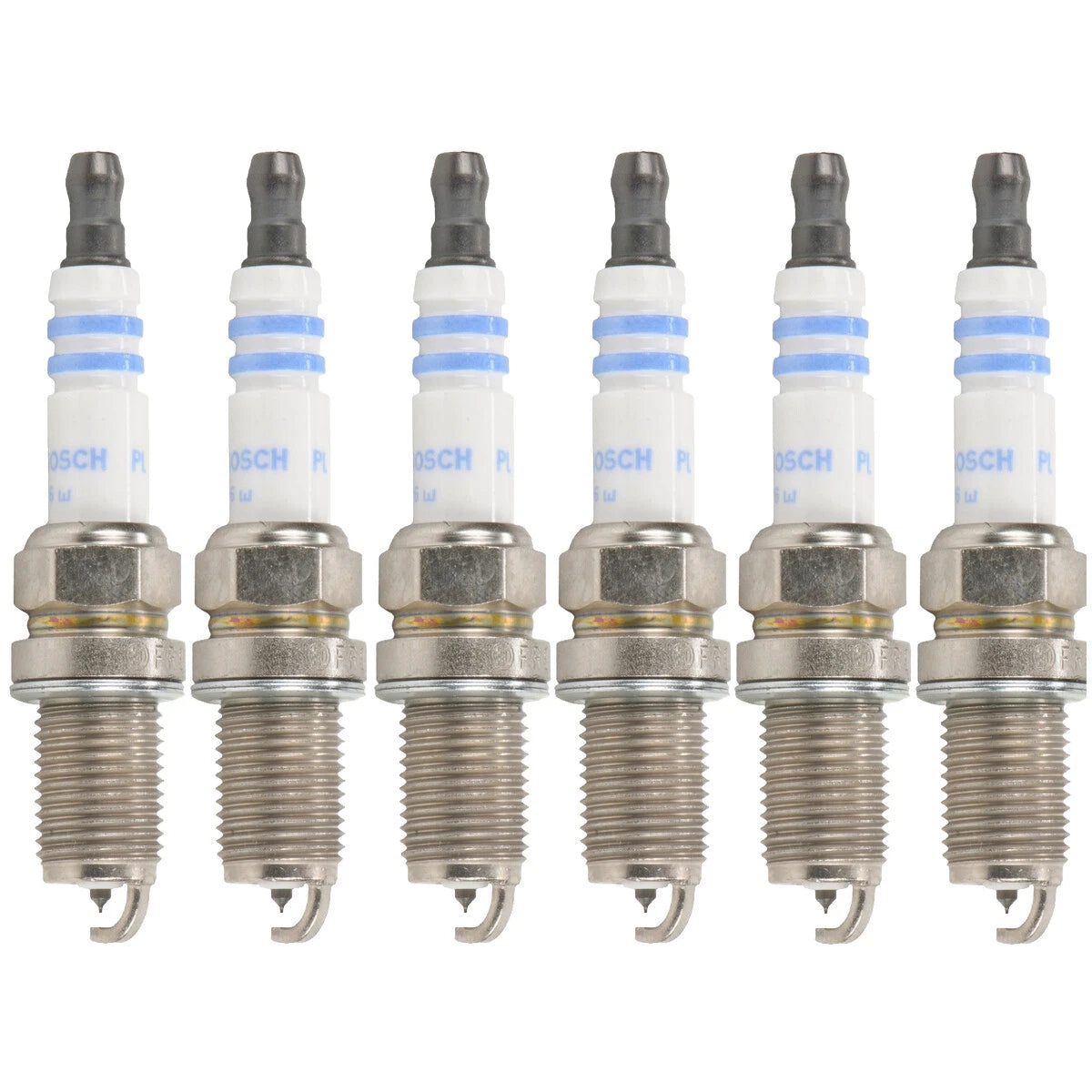 6 pcs Spark Plug 6702 Bosch Platinum for Hyundai Accent Azera Kia Optima (2000–2023)