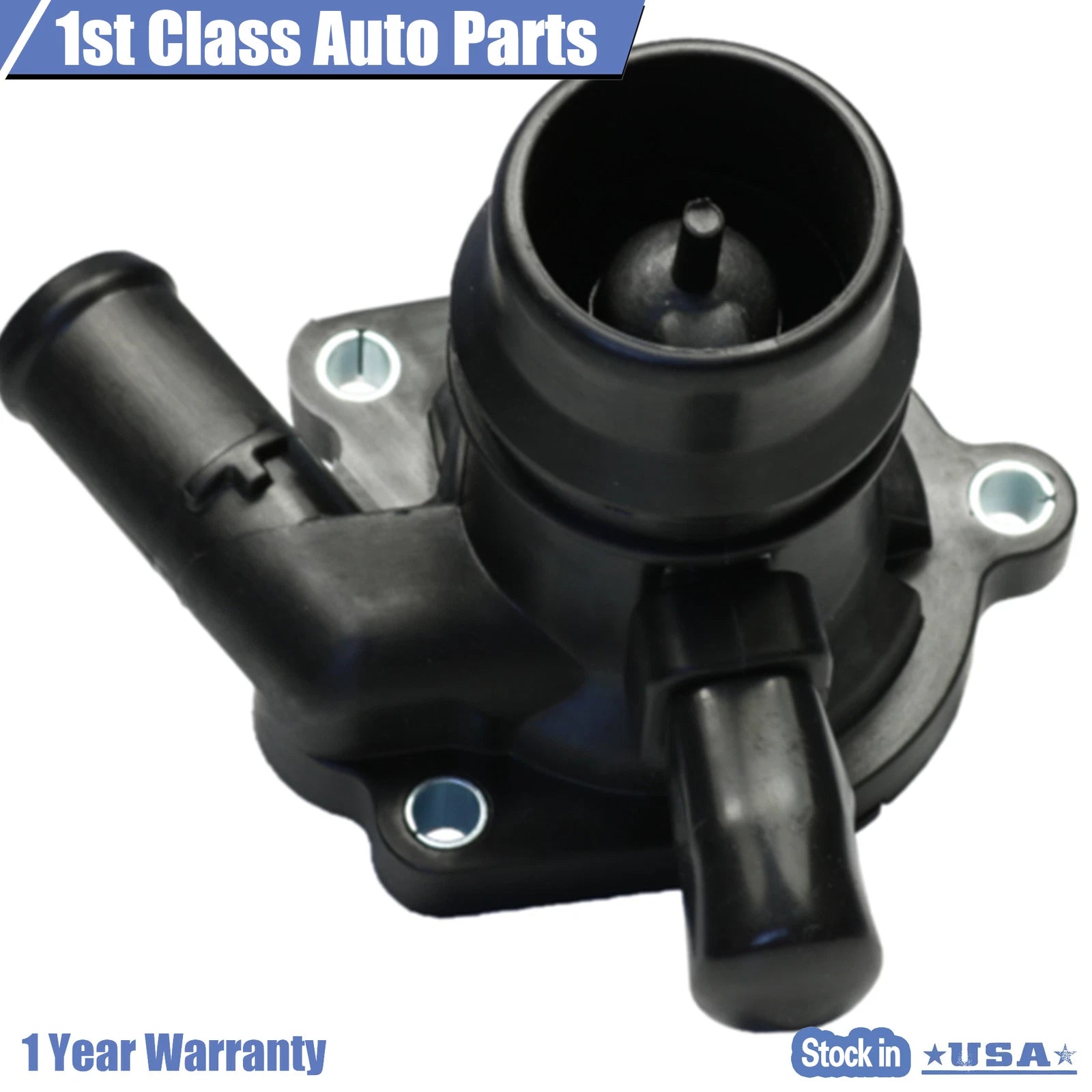Engine Coolant Thermostat with Water Inlet for Buick Encore Chevrolet Cruze (2013–2020)