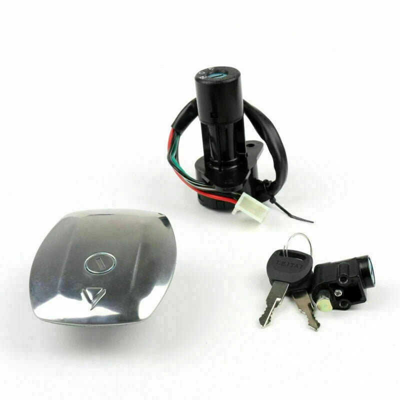 Ignition Switch Lock & Fuel Gas Cap Key Set for Suzuki GS125 (1982–2000) #3
