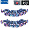 16PCS Steering Wheel Screw Kit for Upgrade Neo Chrome Round Head