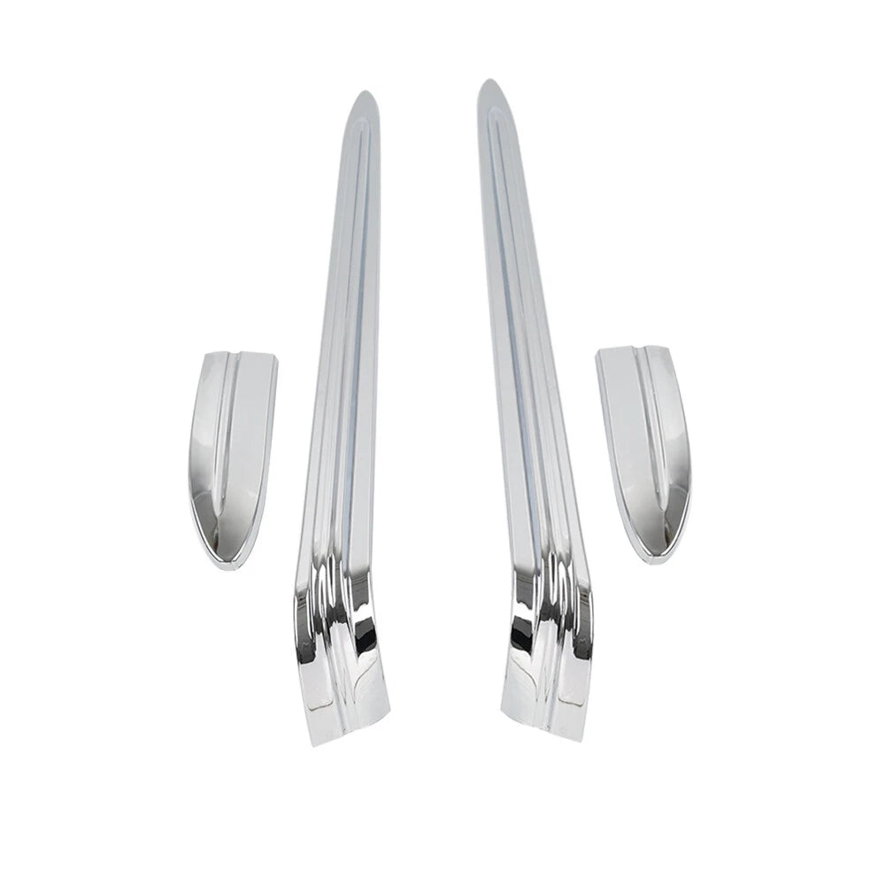 Chrome ABS Hard Saddlebag Lid Accent for Harley Street Glide FLHX, Road King FLHR (2006–2023)