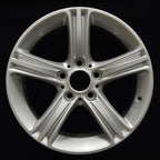 17x7.5 Factory Wheel Replacement 5 Spoke Bright Medium Silver for BMW 335i (2012–2014)