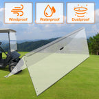 Folding Clear Windshield for EZGO TXT & Medalist (1994–2014)