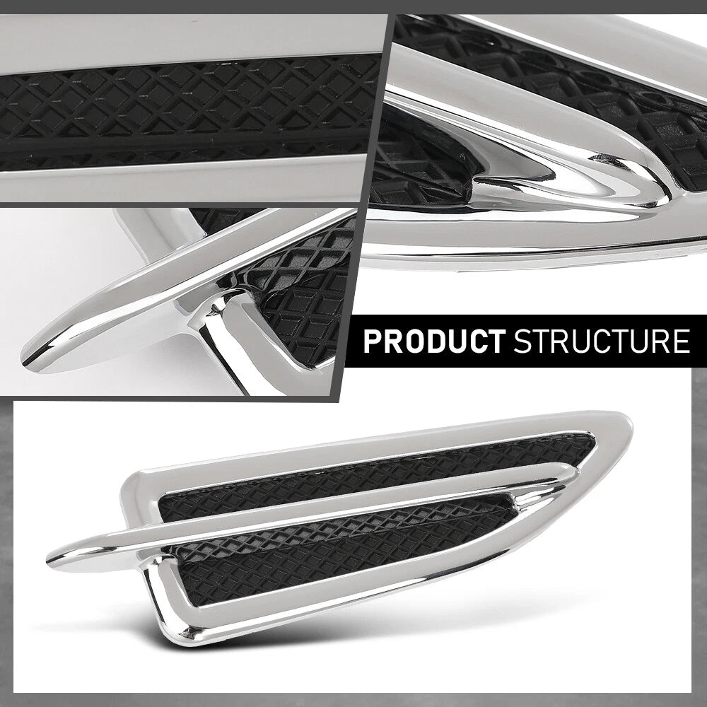 Chrome Fender Vent Moulding for Ford Escape (2013–2015)