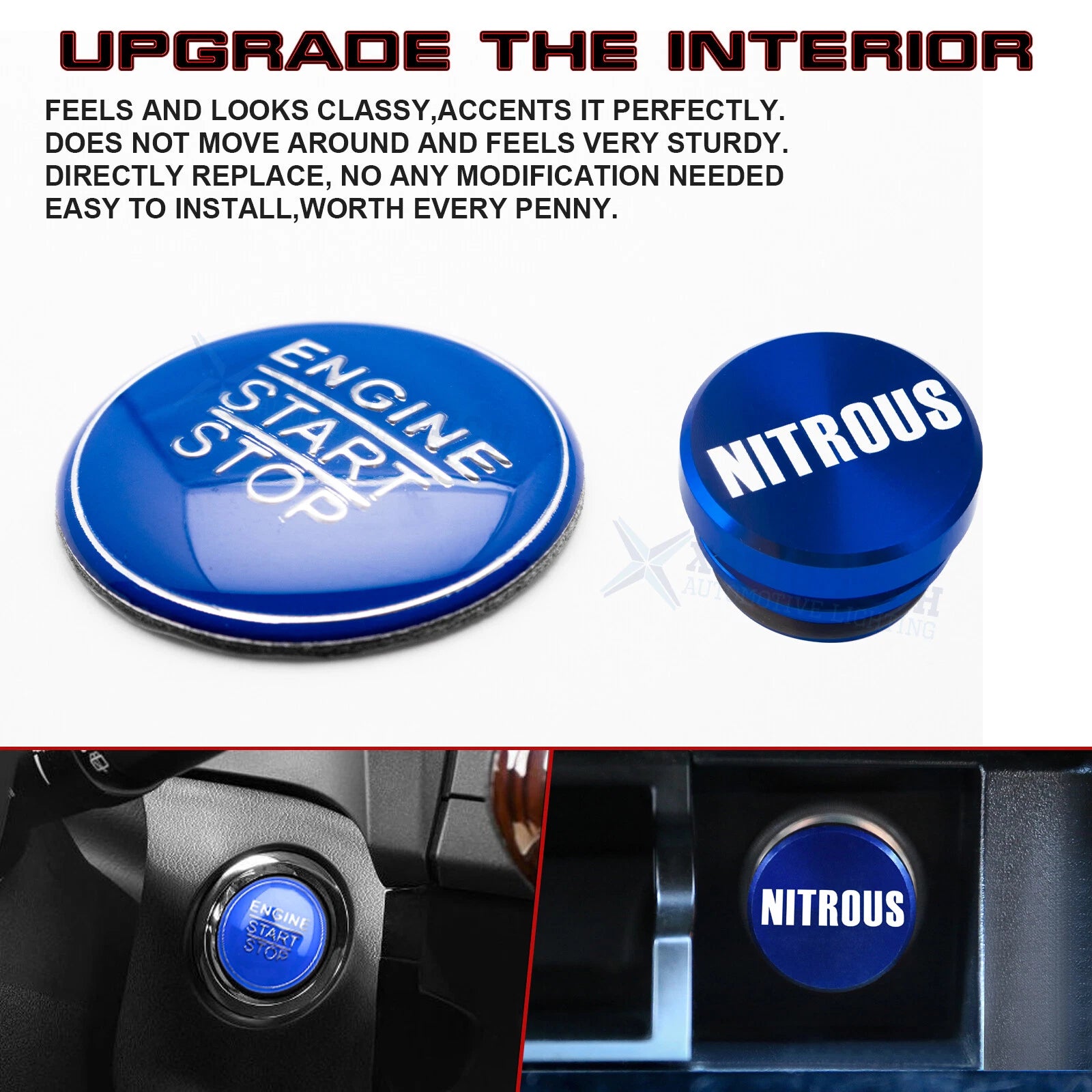 Nitrous Button Trim for Lexus IS200t (2016-2019)