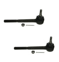 Set of 2 Outer Steering Tie Rod Ends for Buick Apollo Chevrolet Pontiac