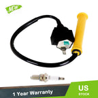 Ignition Coil & Spark Plug Set for Honda Foreman 500 TRX 500 (2005–2014)