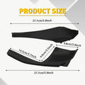 Pair Windshield Wiper Cowl Cover Panel Fender Seal for Toyota Sienna (2021–2025)