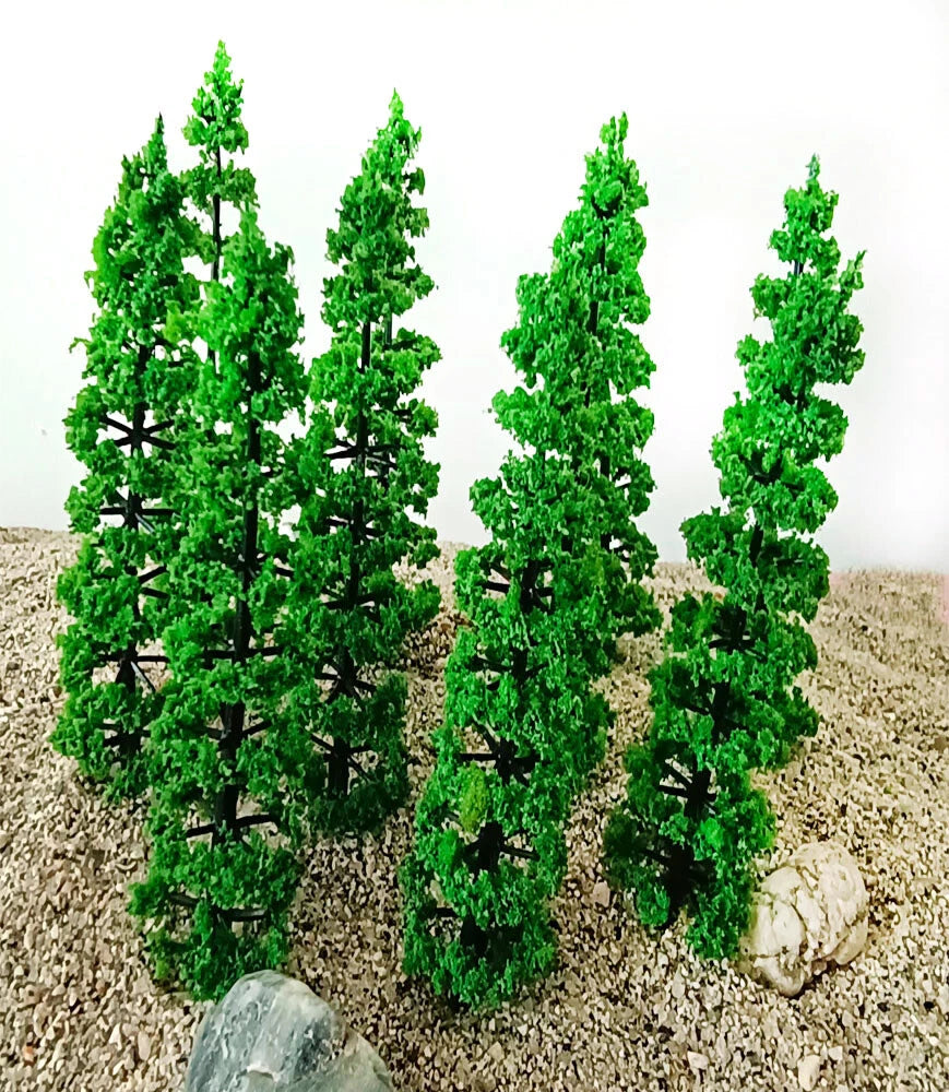 20pcs Model Trees for HO N Scale Diorama Scenery