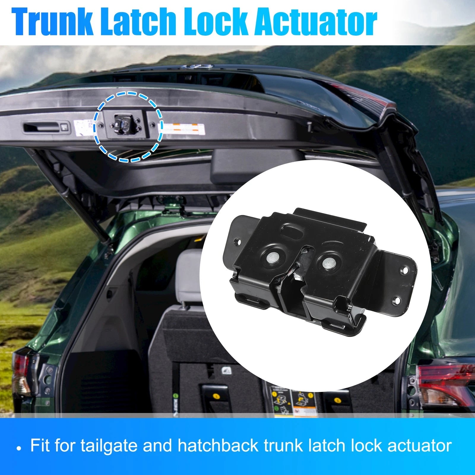 Rear Trunk Tailgate Lid Lock Actuator for Dodge Durango (2004–2005) No. 55362102AB