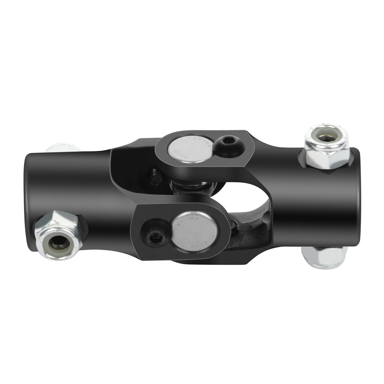 Single Universal Steering U-Joint Shaft 3/4 Inch DD X 3/4 Inch DD