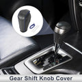 Gear Shift Knob Cover for BMW 3 Series (2004–2012) Black Carbon Fiber Blue