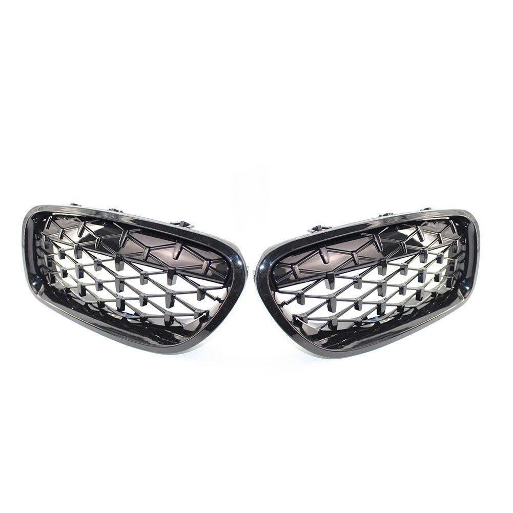 Front Kidney Grill Diamond Grille for BMW 5 Series F10 F18 (2010–2017)