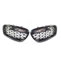 Front Kidney Grill Diamond Grille for BMW 5 Series F10 F18 (2010–2017)