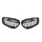 Front Kidney Grill Diamond Grille for BMW 5 Series F10 F18 (2010–2017)