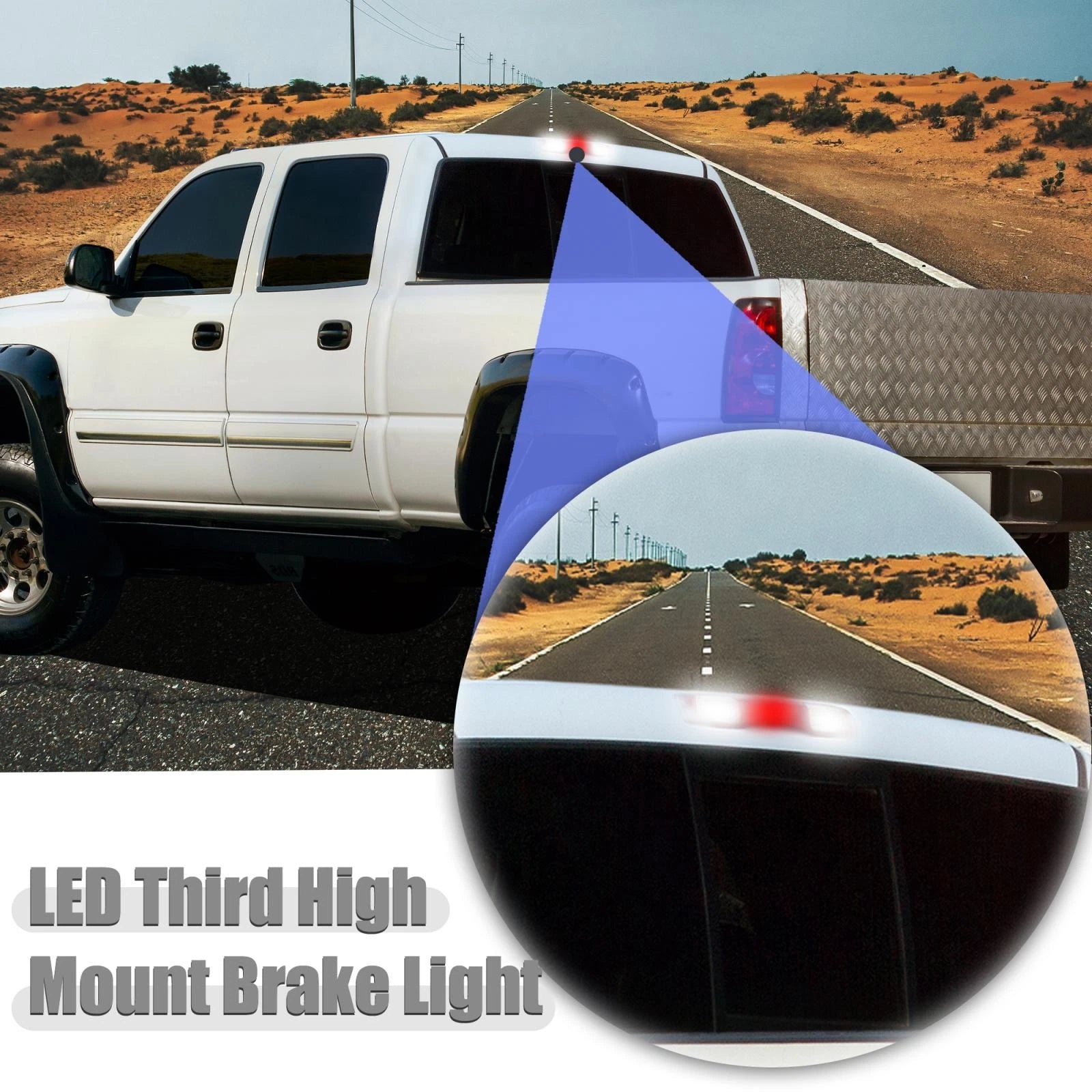 3rd Brake Light for Chevrolet Silverado, GMC (2007–2013)