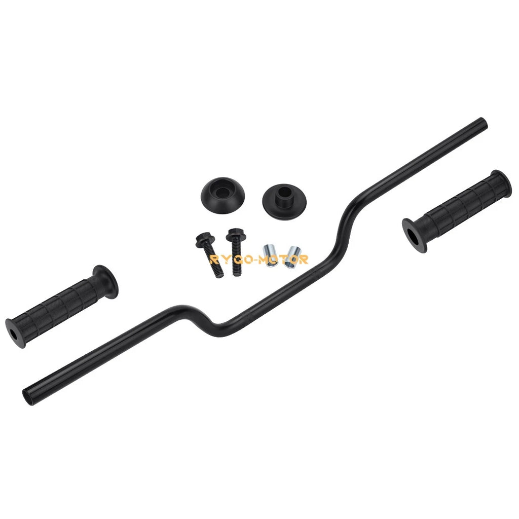 Handlebar & Grips w/ Bar End for Honda ATC200X ATC250R ATC350X (1983–1987)