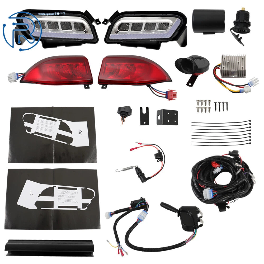 Headlight & Tail Light Kit for Club Car Tempo (2018–2023)