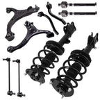 Front Struts w/Coil Spring + Control Arms for Hyundai Santa Fe (2010–2012) 372712