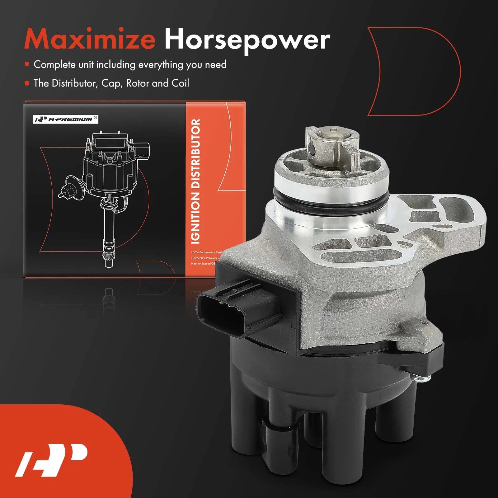 Ignition Distributor for Kia Sephia (1994–1995) Mazda 323 (1993–1994) MX-3 (1992–1993)