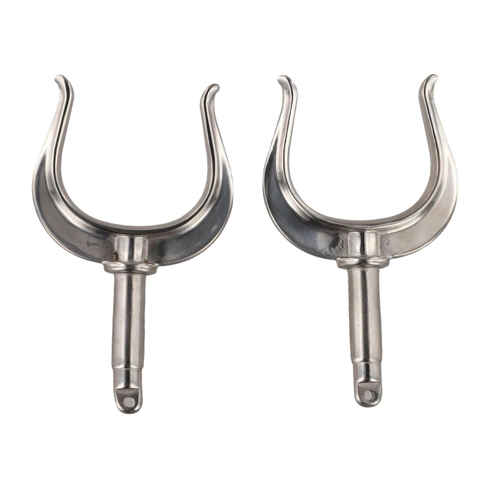 Set of 2 Rowlocks for Marine Row Boat (316 Stainless Steel)