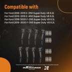 Ignition Coils and Spark Plugs for Ford E-350/F-250/F-350 (2018–2022)