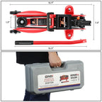 2 Ton Hydraulic Floor Jack for (5.1-13 in, 4000 lbs Capacity)