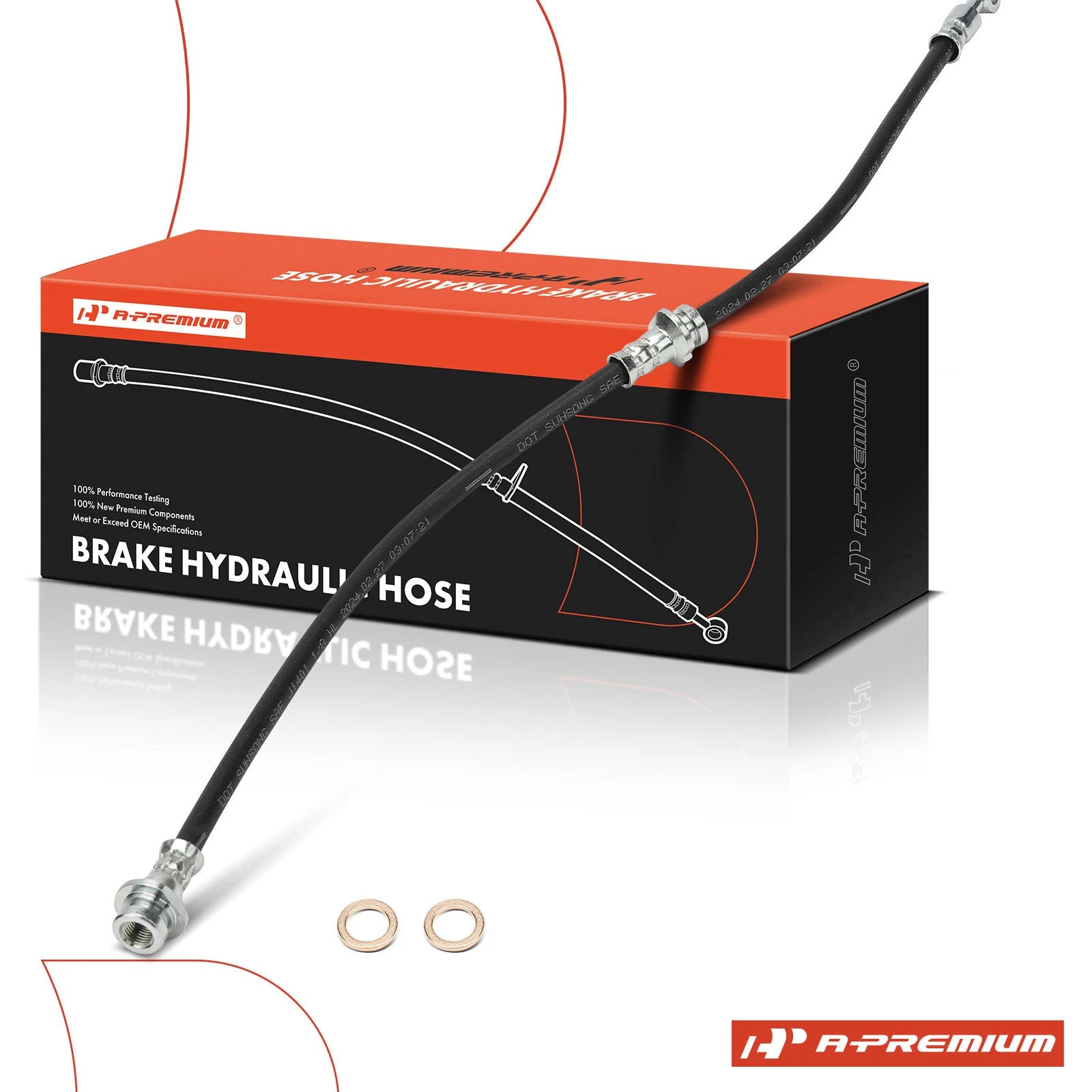 Front Passenger Brake Hydraulic Hose for Nissan Sentra (2020–2022)