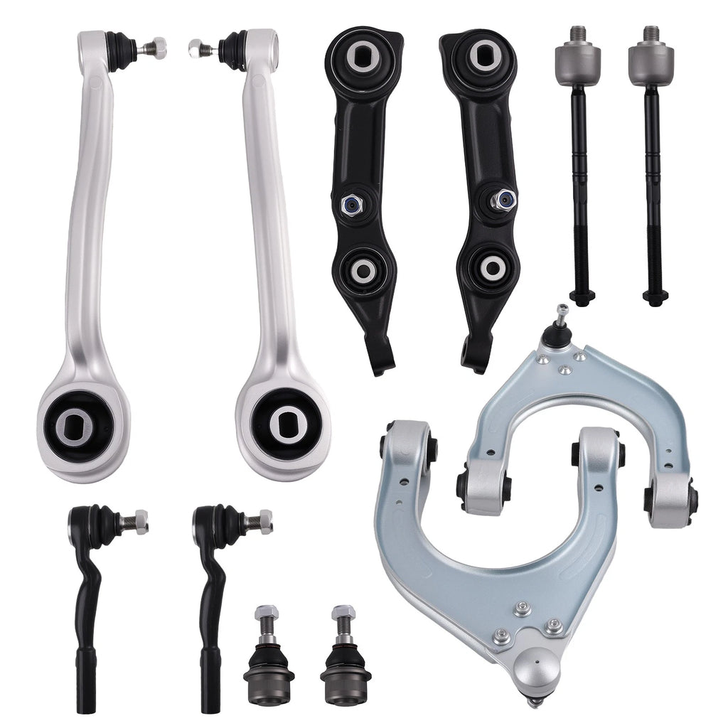 Front Control Arms Tie Rods Ball Joints Assembly for Mercedes Benz E320 (2004–2005)
