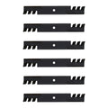 6 Pack Mower Deck Mulch Blades for Hustler Raptor & Raptor Limited (52")