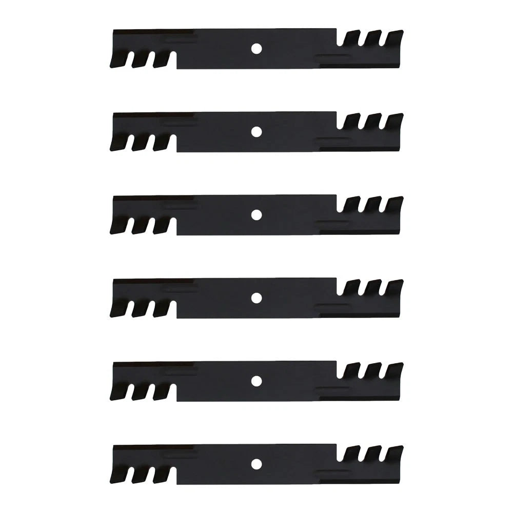 6 Pack Mower Deck Mulch Blades for Hustler Raptor & Raptor Limited (52")