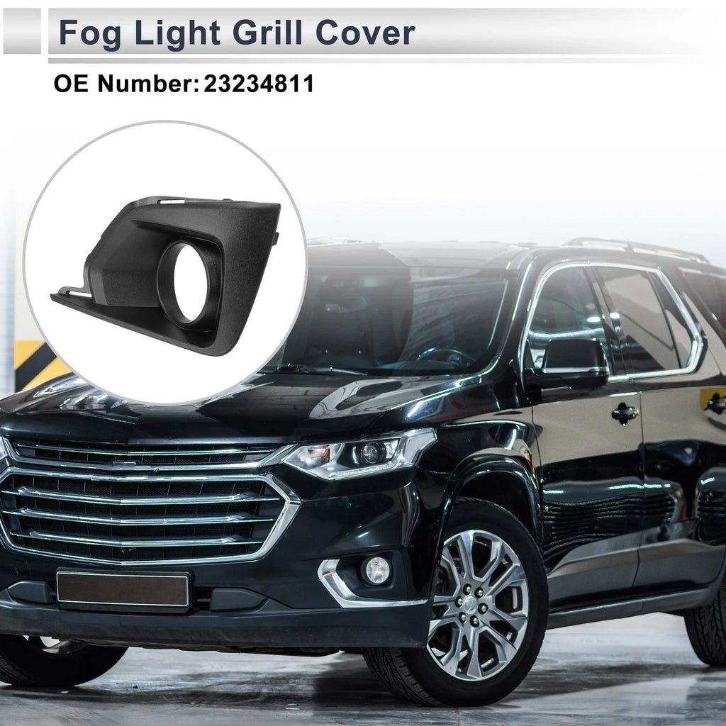 1 Pc Fog Light Grill for Chevrolet Traverse (2018–2019) No. 23234811