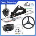 Hydraulic Steering System Kit for Marine Outboard Engine (100-300HP)