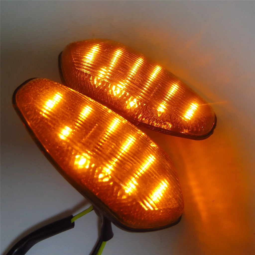 LED Turn Signal Indicator Mirror Block Base Plate for Yamaha YZF R6 (2003–2006)