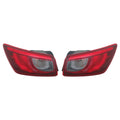 Set of 2 TYC Outer Tail Light Lamp Assemblies for Mazda CX-3 (2016–2018)