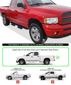 iArmor Steel Pocket Steps for Dodge Ram 1500 2500 3500 (2002-2008)